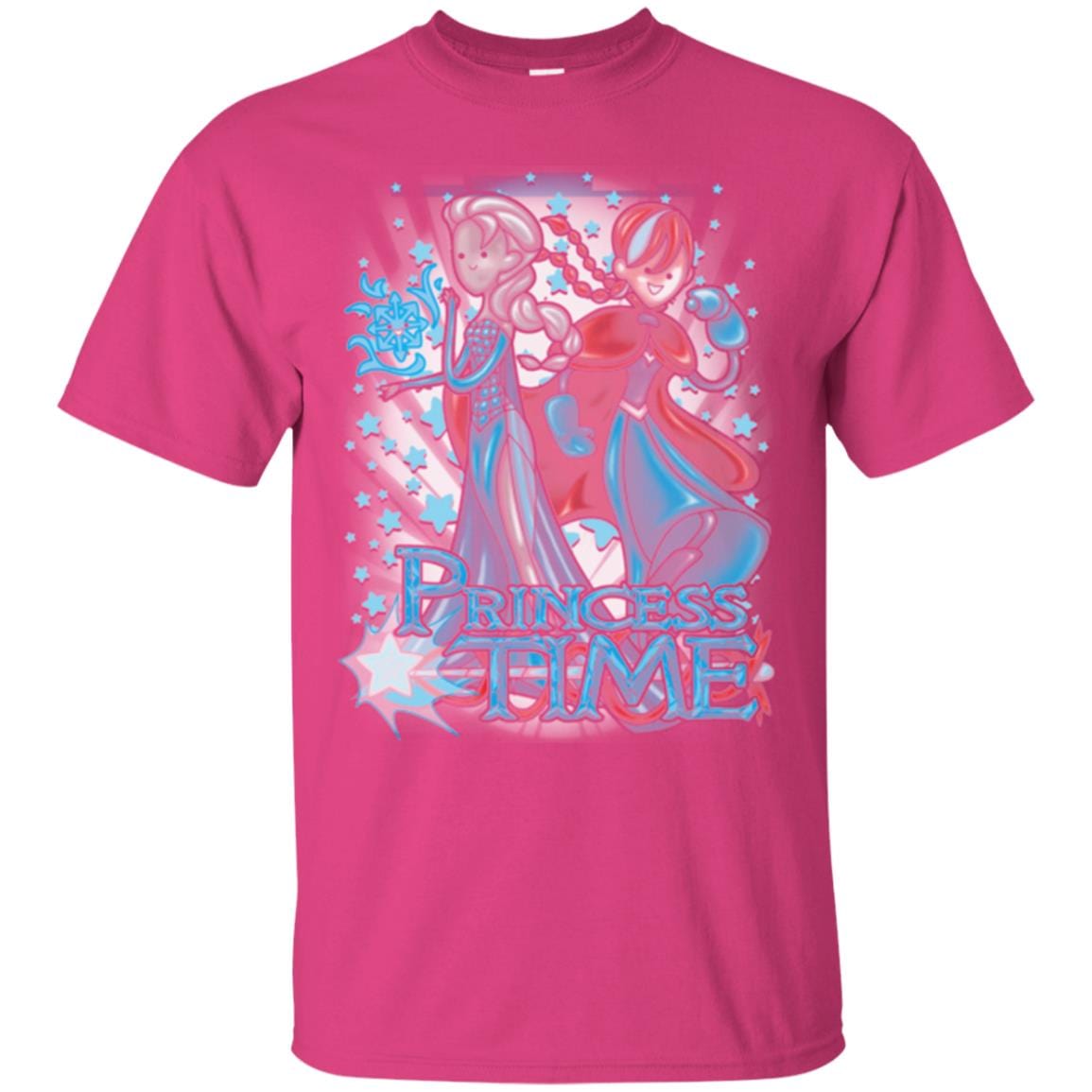 T-Shirts Heliconia / Small Princess Time Elsa Anna T-Shirt
