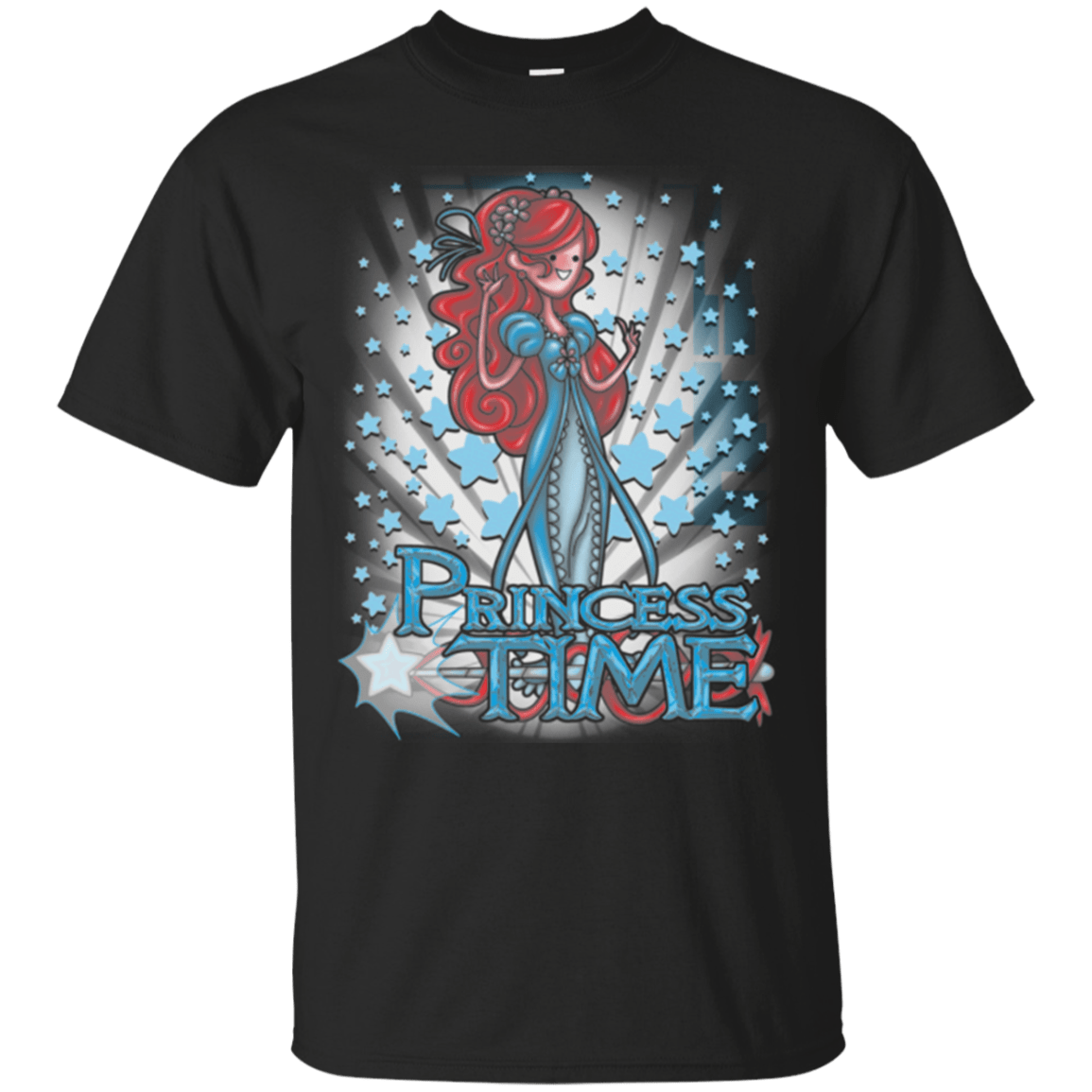 T-Shirts Black / Small Princess Time Giselle T-Shirt