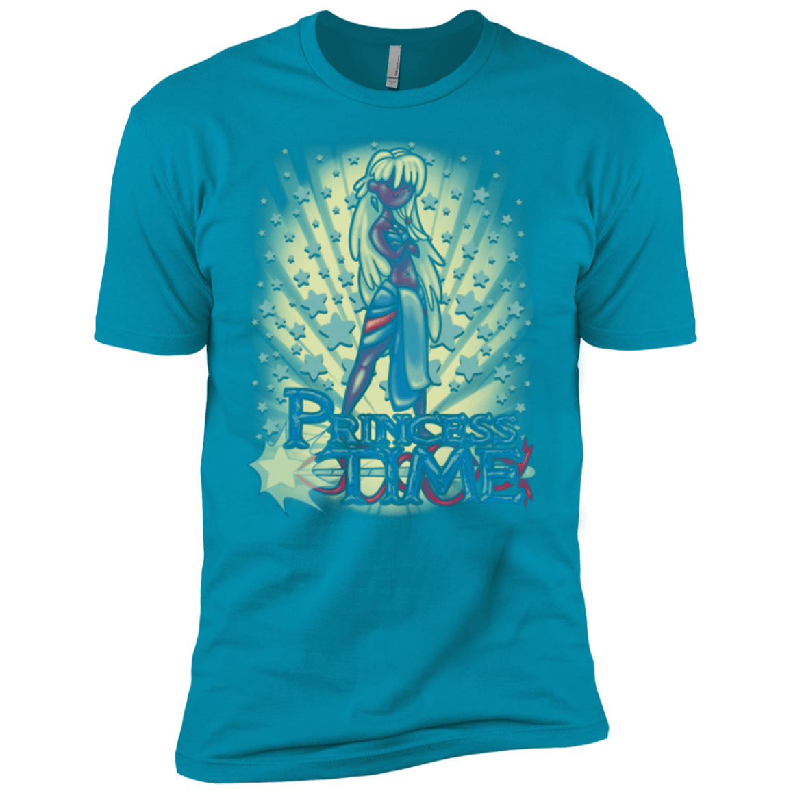 T-Shirts Turquoise / YXS Princess Time Kida Boys Premium T-Shirt