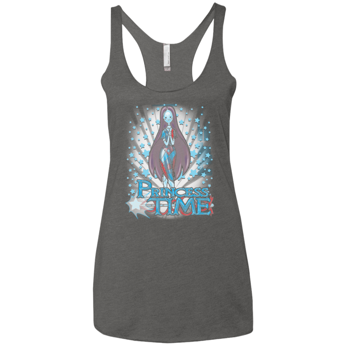 T-Shirts Premium Heather / X-Small Princess Time Sally Women's Triblend Racerback Tank