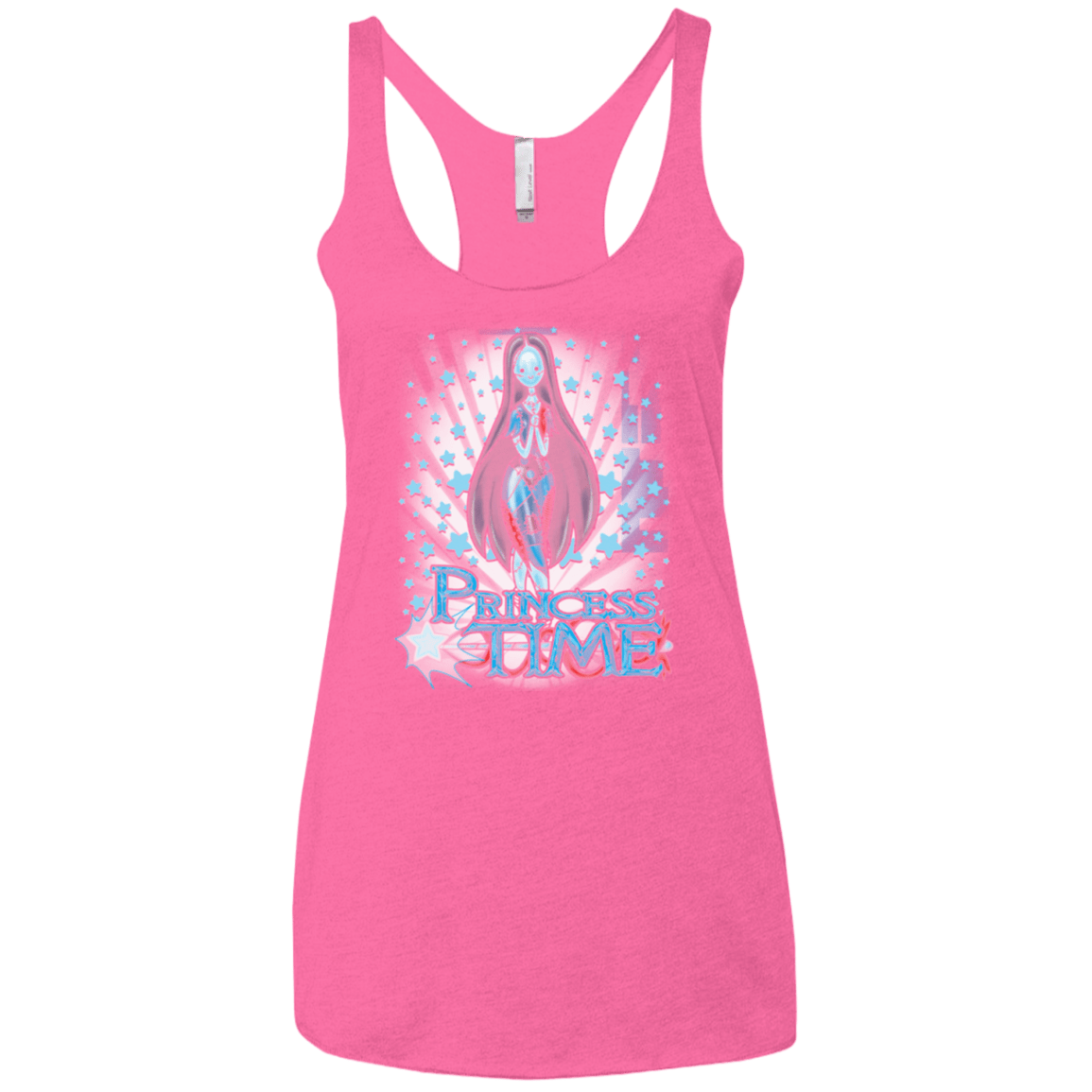T-Shirts Vintage Pink / X-Small Princess Time Sally Women's Triblend Racerback Tank
