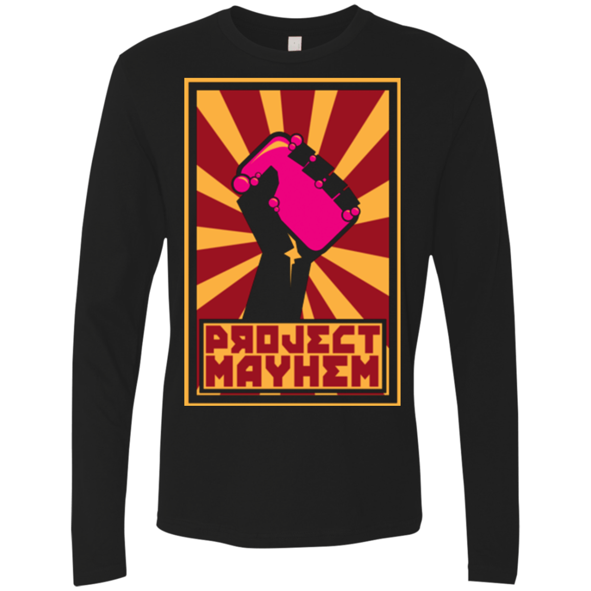 T-Shirts Black / Small Project Mayhem Men's Premium Long Sleeve