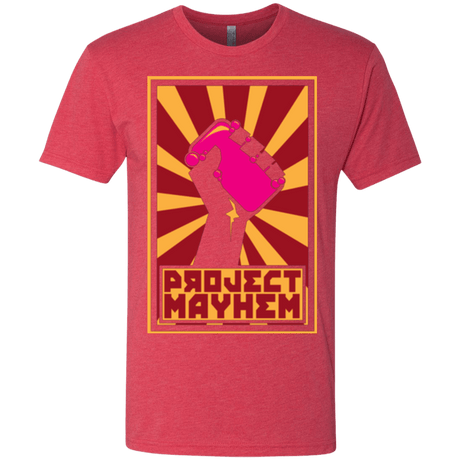 T-Shirts Vintage Red / Small Project Mayhem Men's Triblend T-Shirt