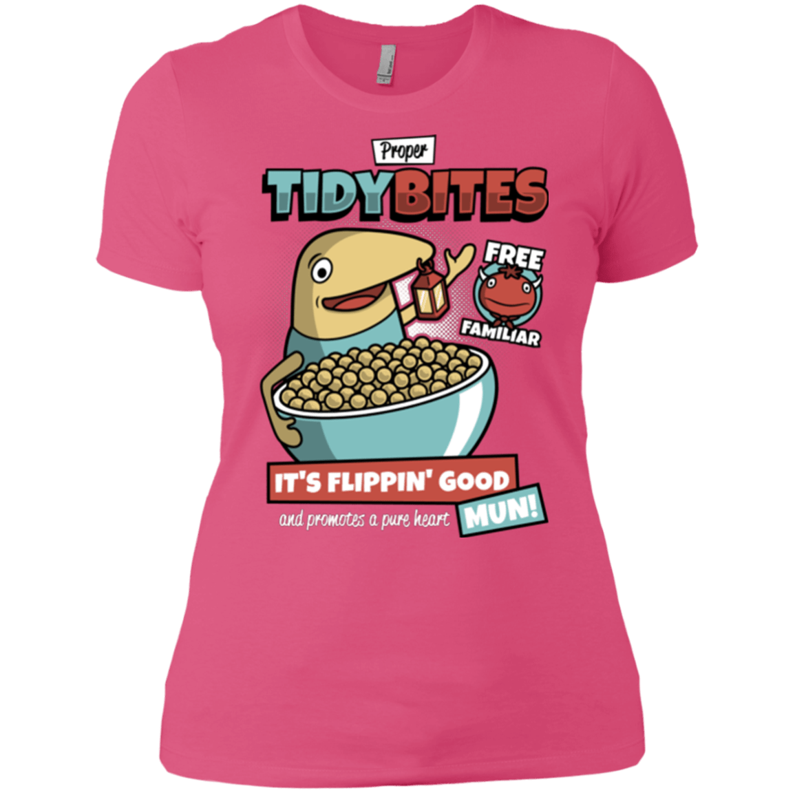T-Shirts Hot Pink / X-Small PROPER TIDY BITES Women's Premium T-Shirt