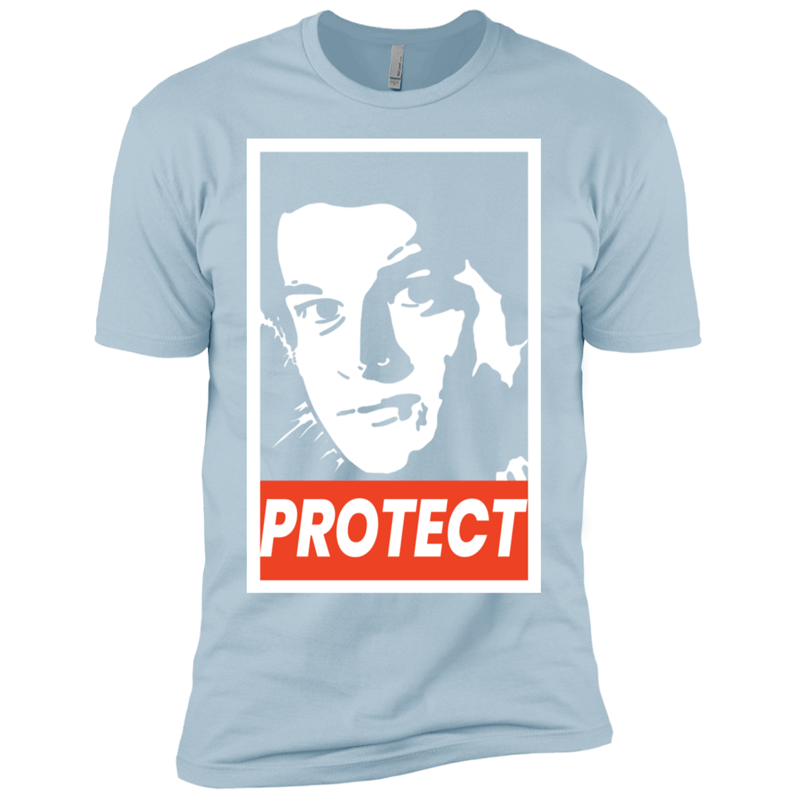 T-Shirts Light Blue / YXS PROTECT Boys Premium T-Shirt
