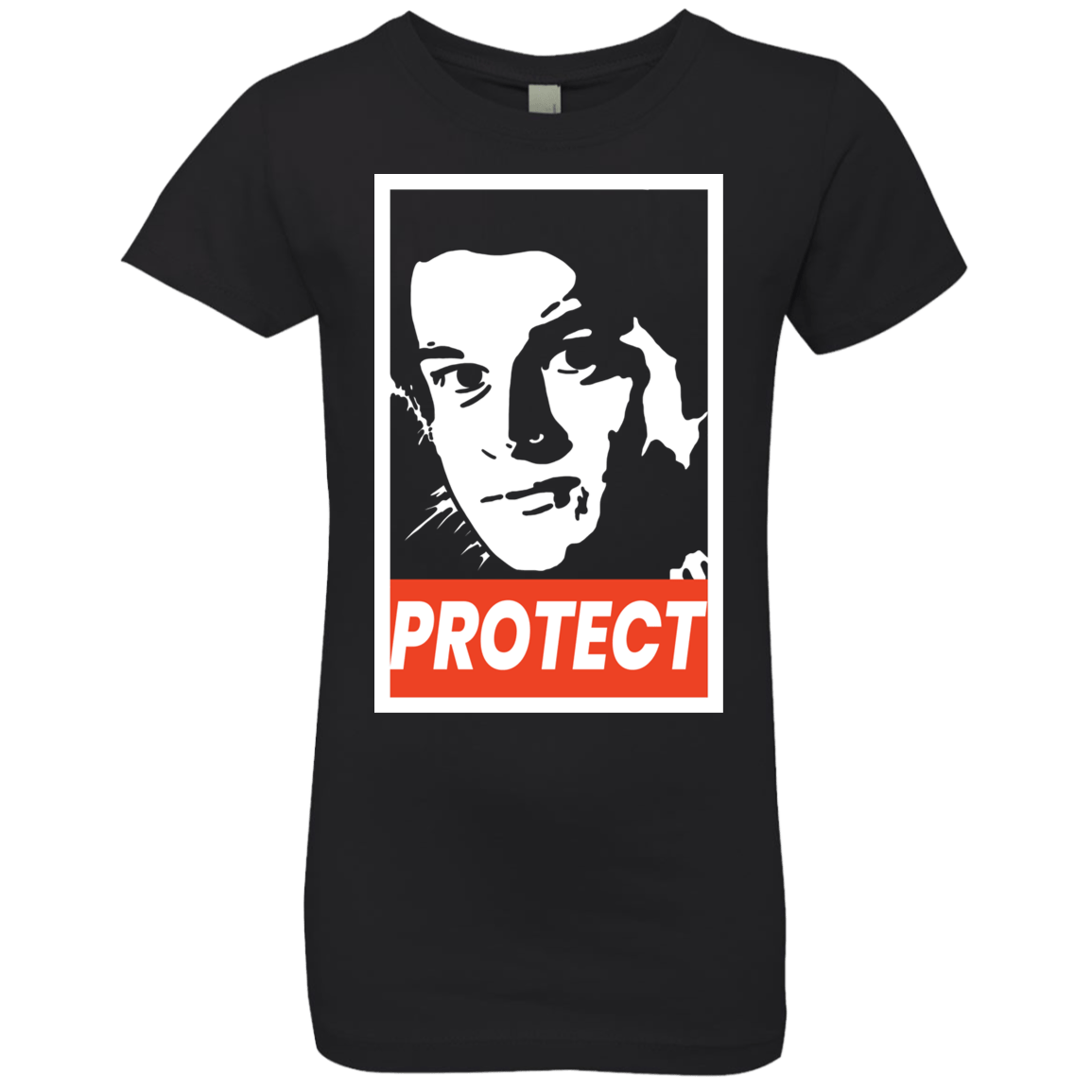 T-Shirts Black / YXS PROTECT Girls Premium T-Shirt
