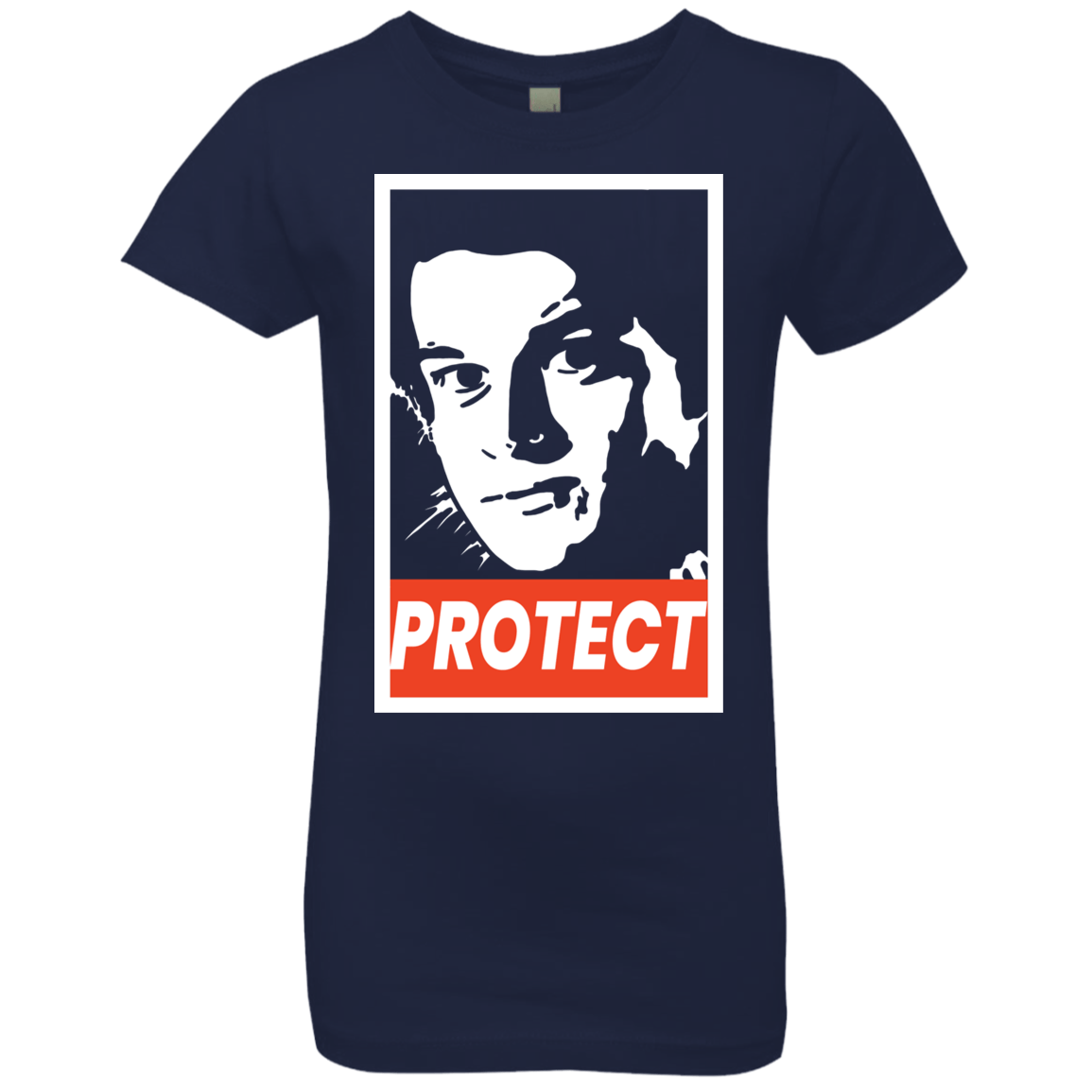 T-Shirts Midnight Navy / YXS PROTECT Girls Premium T-Shirt