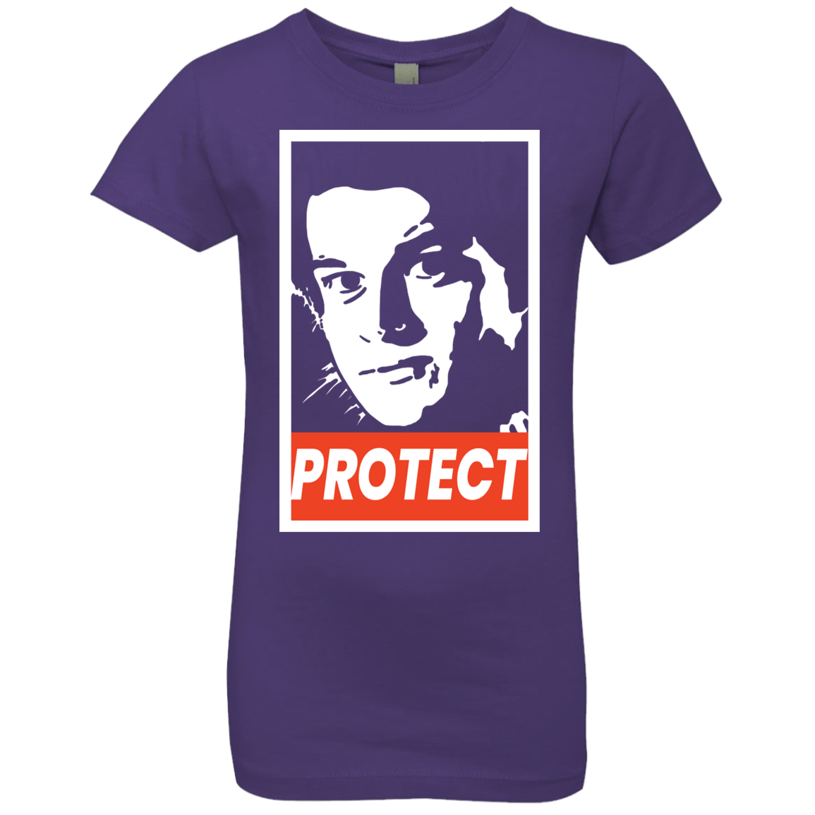 T-Shirts Purple Rush / YXS PROTECT Girls Premium T-Shirt