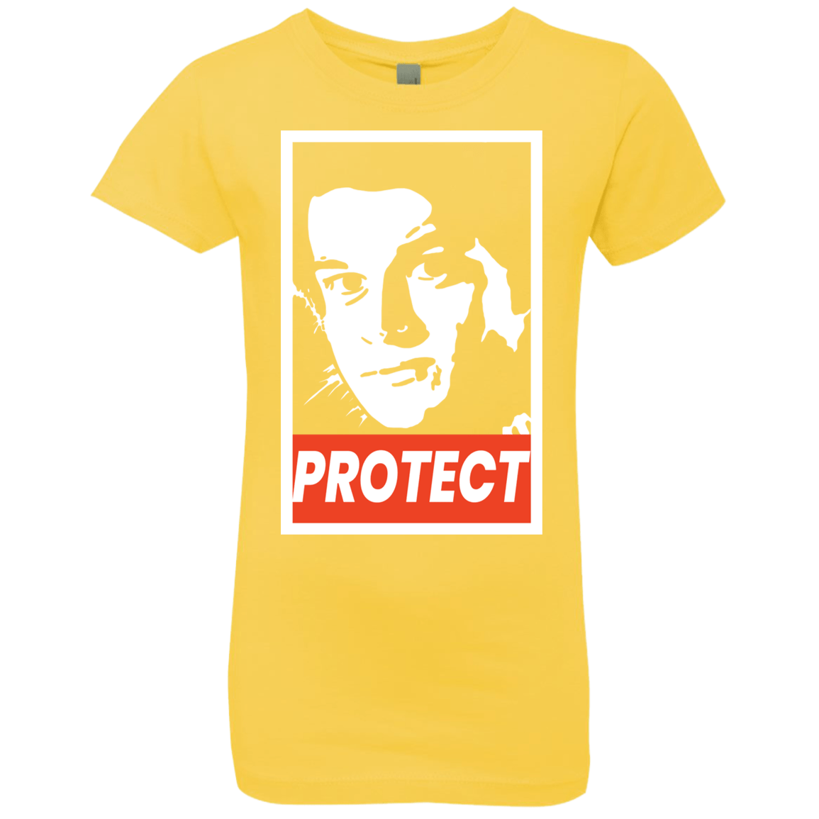 T-Shirts Vibrant Yellow / YXS PROTECT Girls Premium T-Shirt