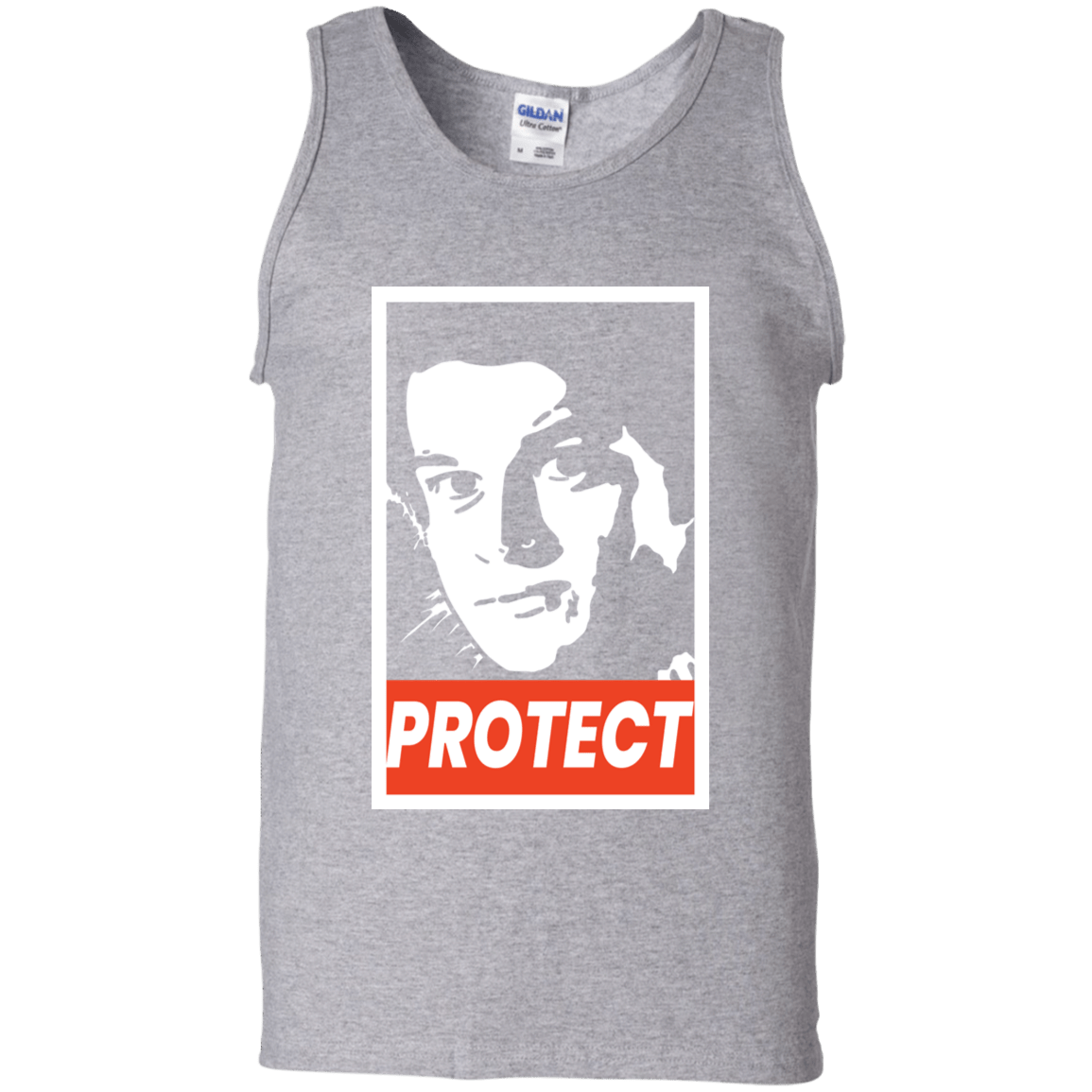 T-Shirts Sport Grey / S PROTECT Men's Tank Top