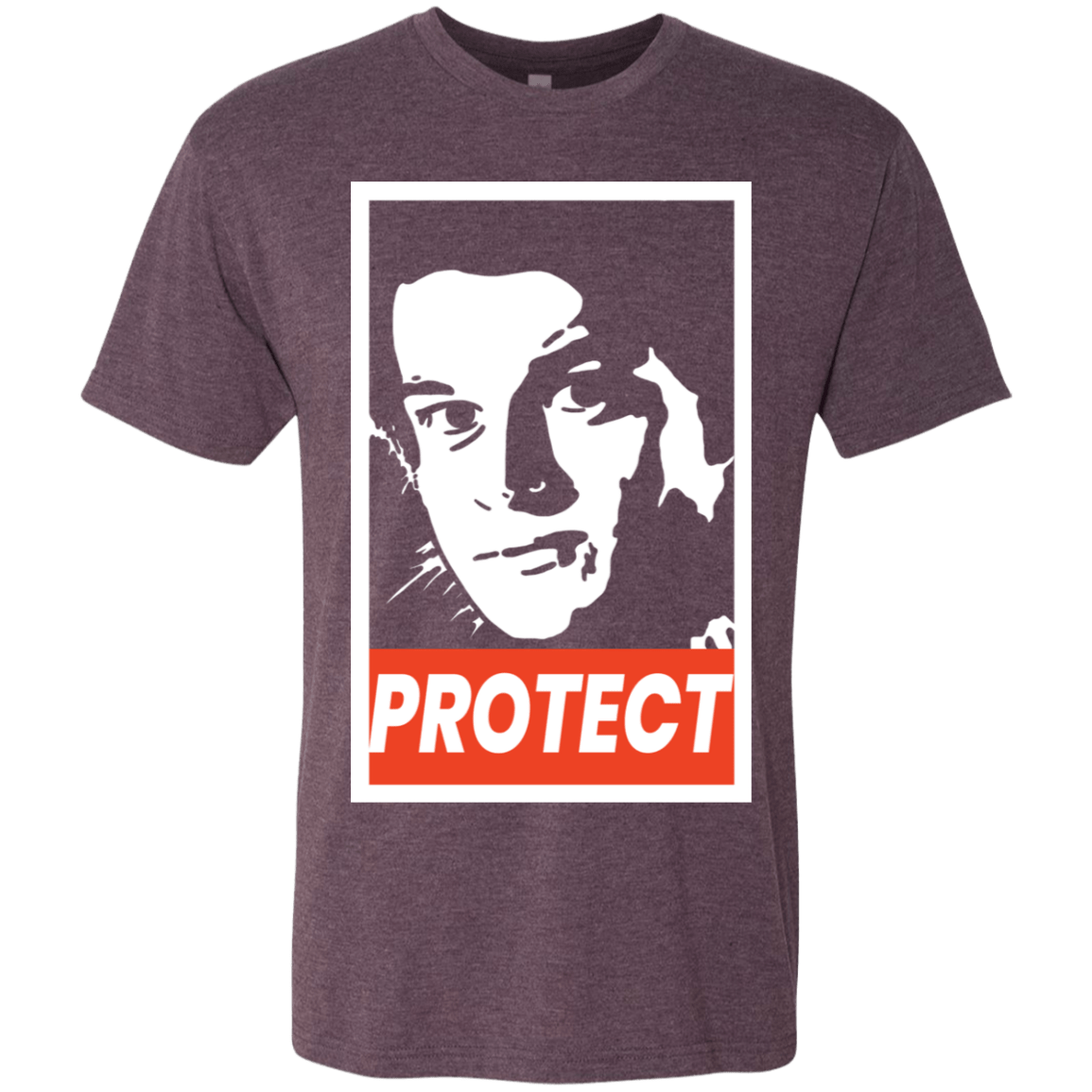 T-Shirts Vintage Purple / S PROTECT Men's Triblend T-Shirt
