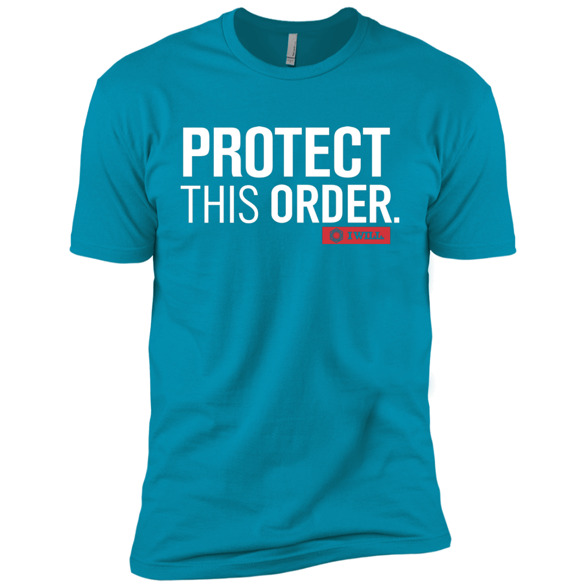 T-Shirts Turquoise / YXS Protect This Order Boys Premium T-Shirt