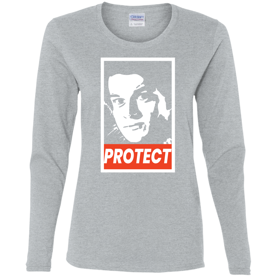 T-Shirts Sport Grey / S PROTECT Women's Long Sleeve T-Shirt
