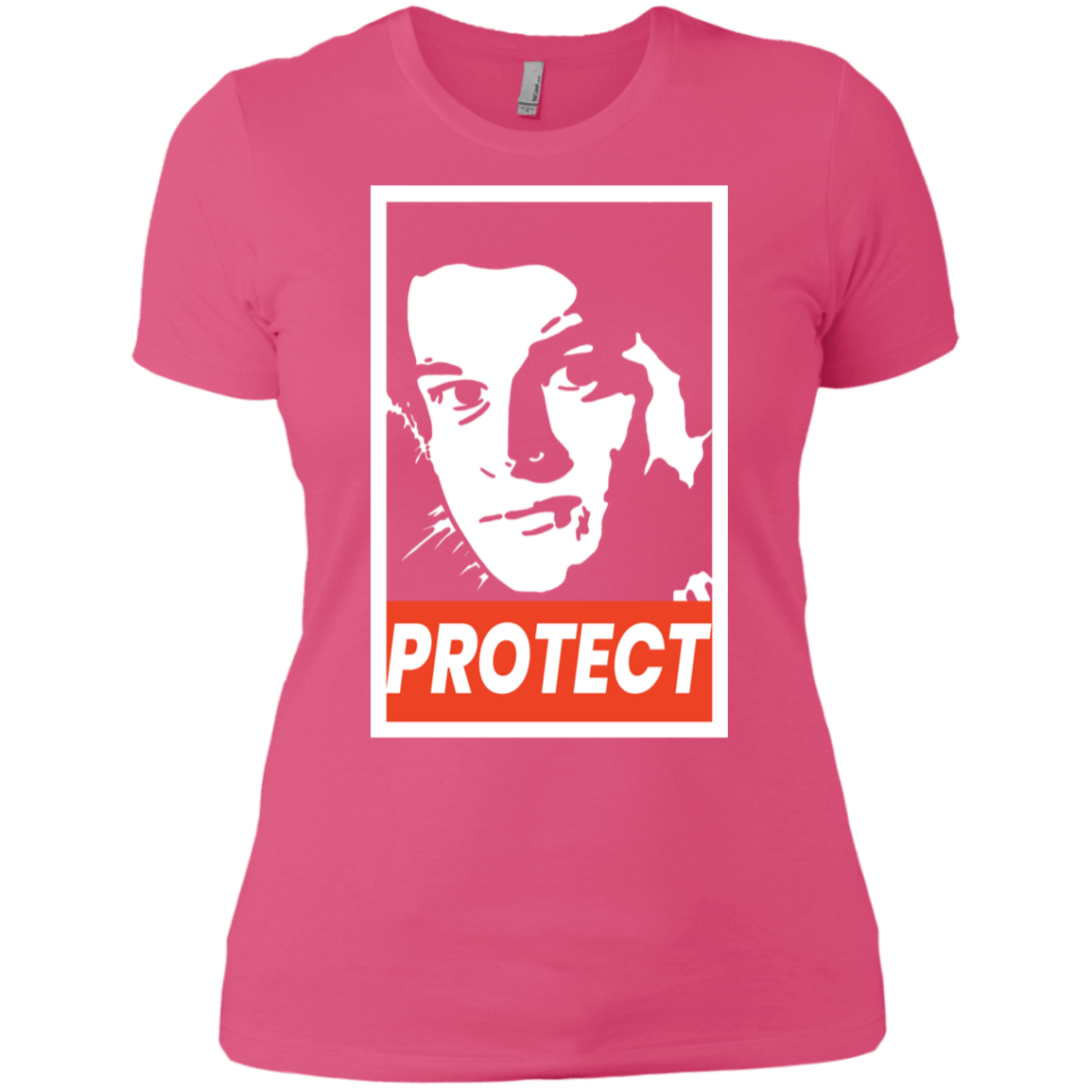 T-Shirts Hot Pink / X-Small PROTECT Women's Premium T-Shirt