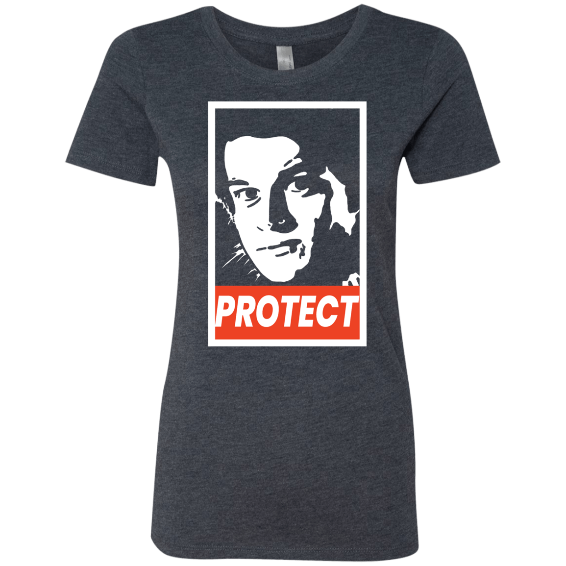 T-Shirts Vintage Navy / S PROTECT Women's Triblend T-Shirt