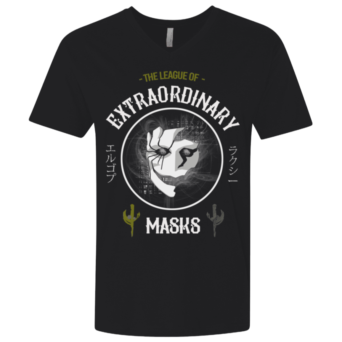 T-Shirts Black / X-Small Proxy of Death Men's Premium V-Neck