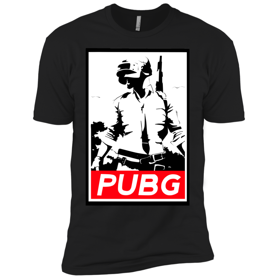 T-Shirts Black / YXS PUBG Boys Premium T-Shirt