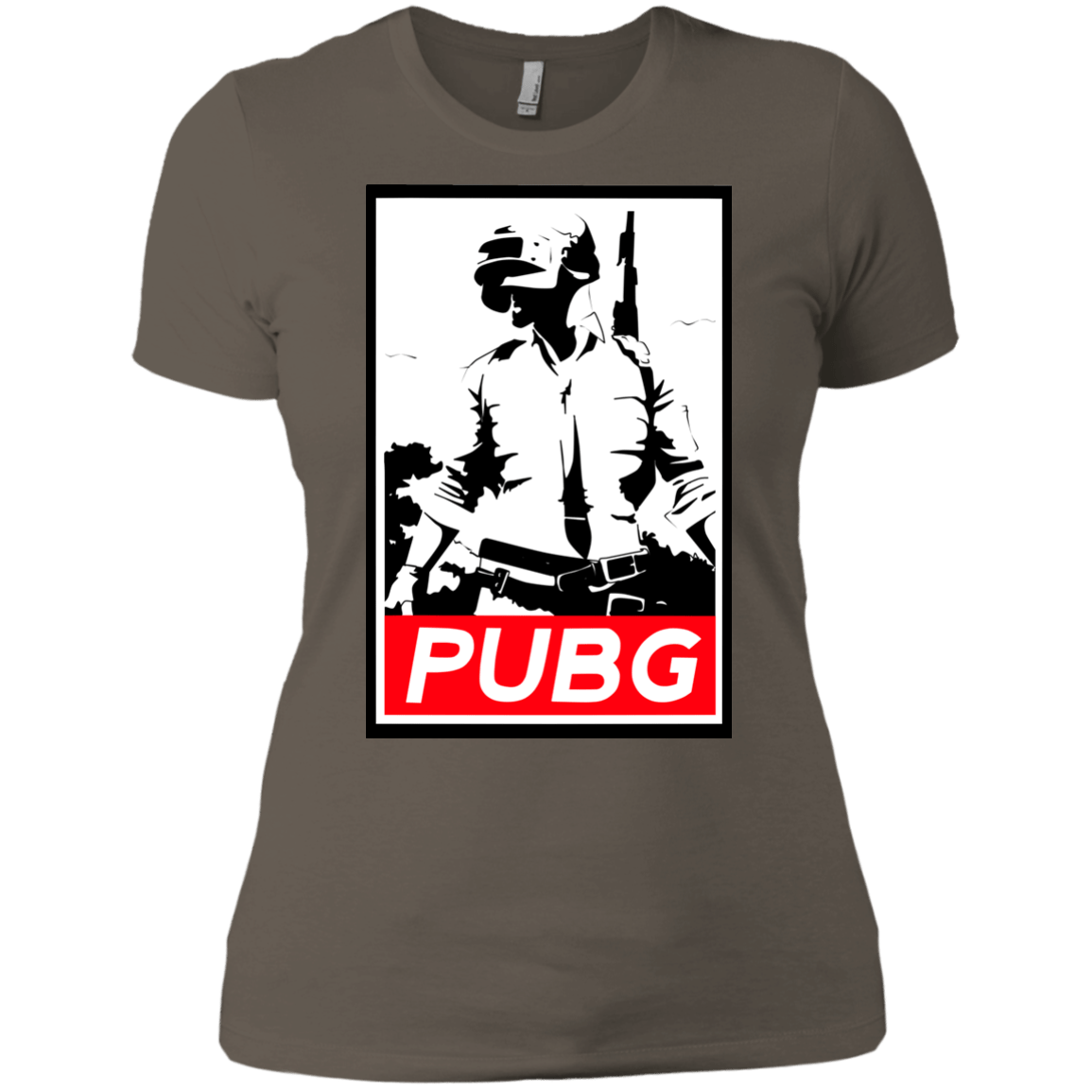 T-Shirts Warm Grey / X-Small PUBG Women's Premium T-Shirt