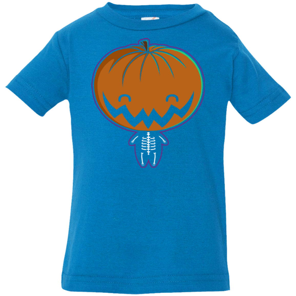 T-Shirts Cobalt / 6 Months Pumpkin Head Infant Premium T-Shirt