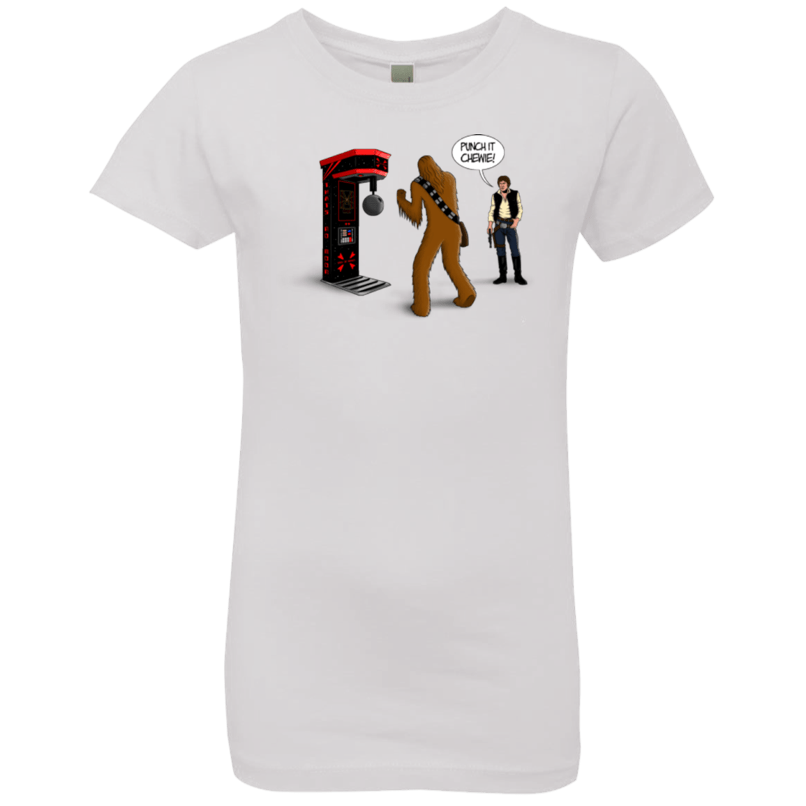 T-Shirts White / YXS Punch It Chewie Girls Premium T-Shirt