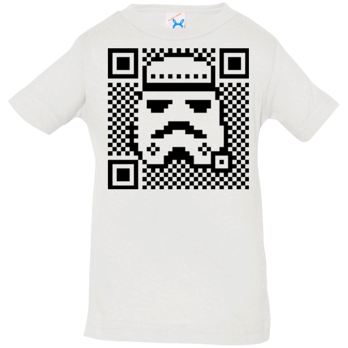 T-Shirts White / 6 Months QR trooper Infant Premium T-Shirt