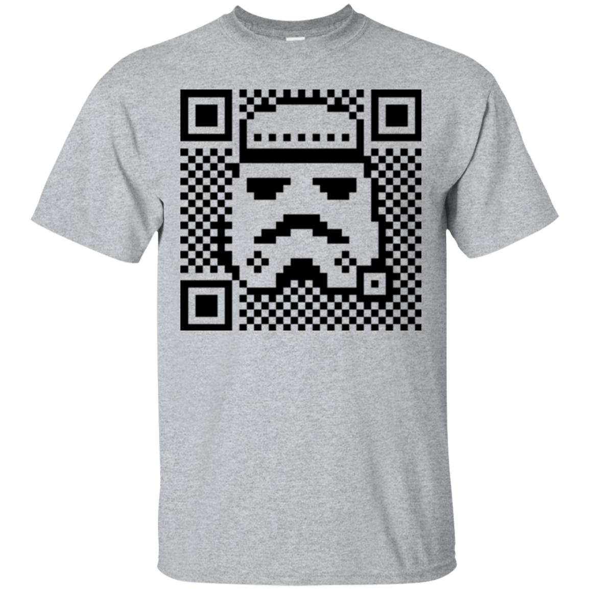 T-Shirts Sport Grey / Small QR trooper T-Shirt