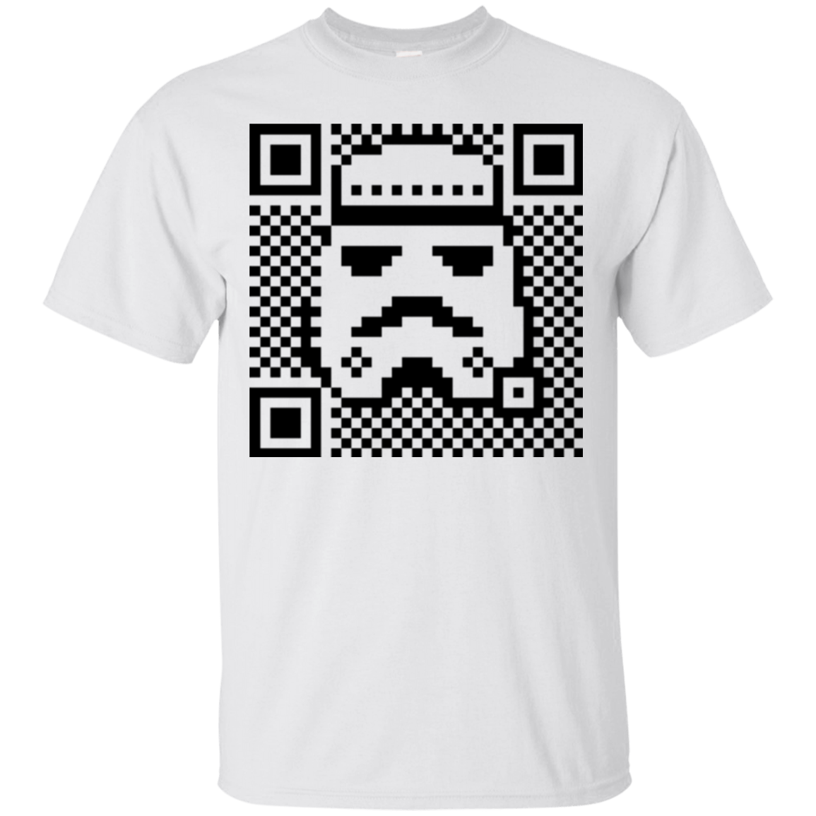 T-Shirts White / Small QR trooper T-Shirt