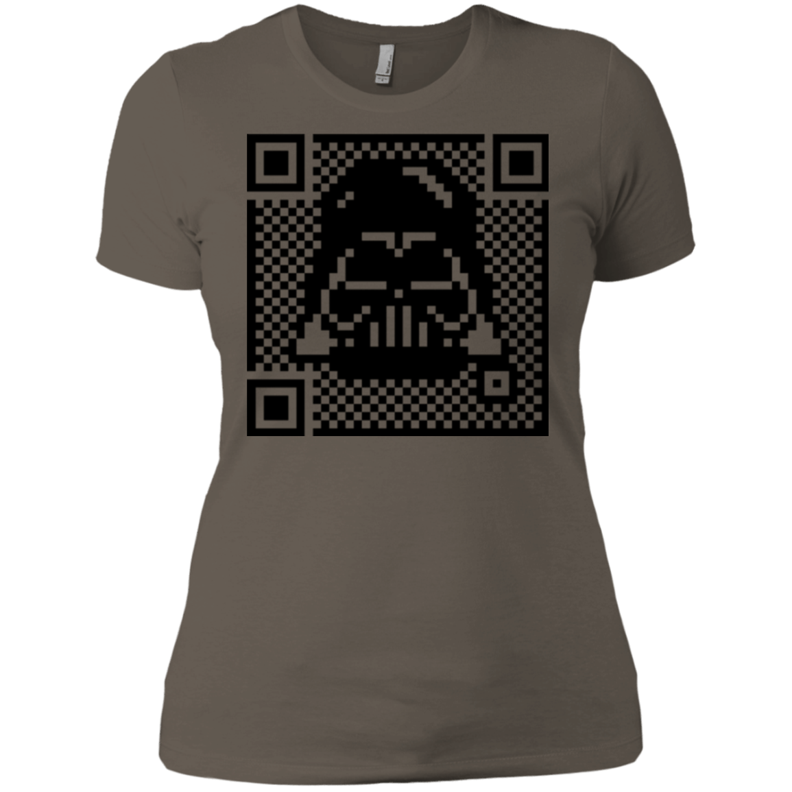 T-Shirts Warm Grey / X-Small QR vader Women's Premium T-Shirt