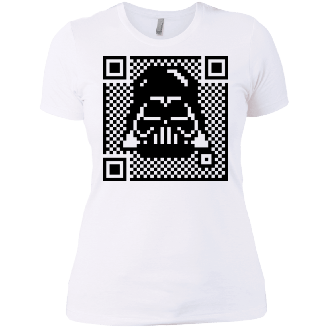 T-Shirts White / X-Small QR vader Women's Premium T-Shirt