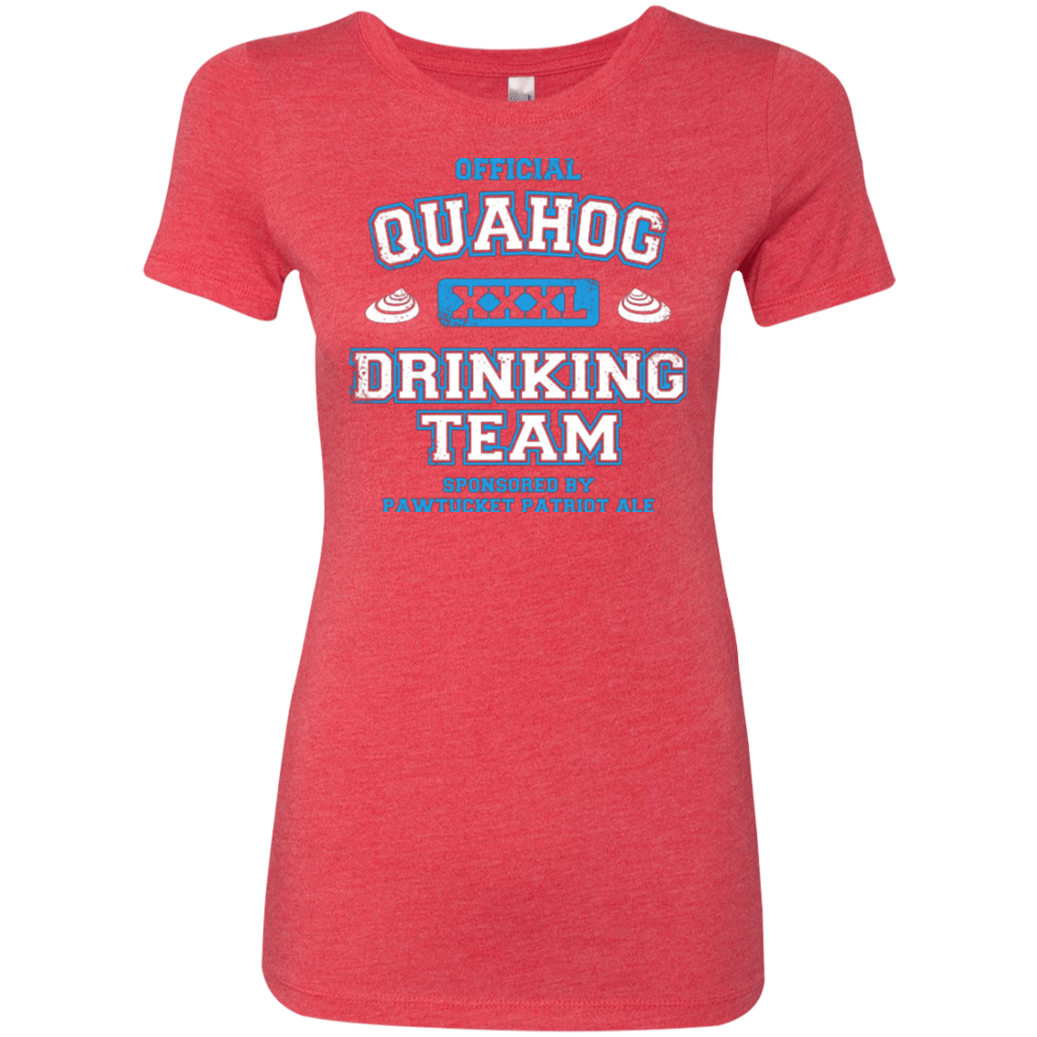 T-Shirts Vintage Red / Small Quahog Drinking Team Women's Triblend T-Shirt
