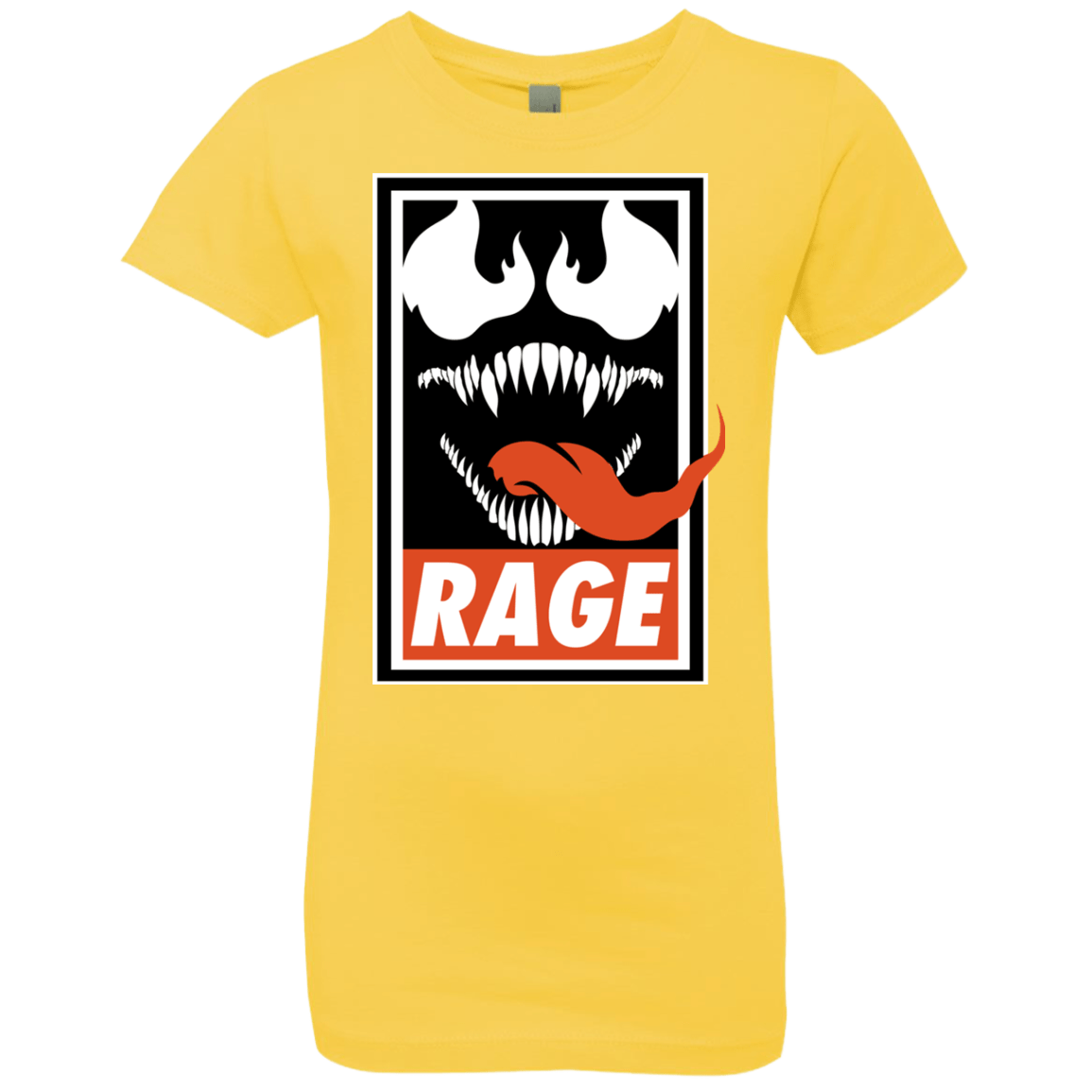 T-Shirts Vibrant Yellow / YXS Rage Girls Premium T-Shirt