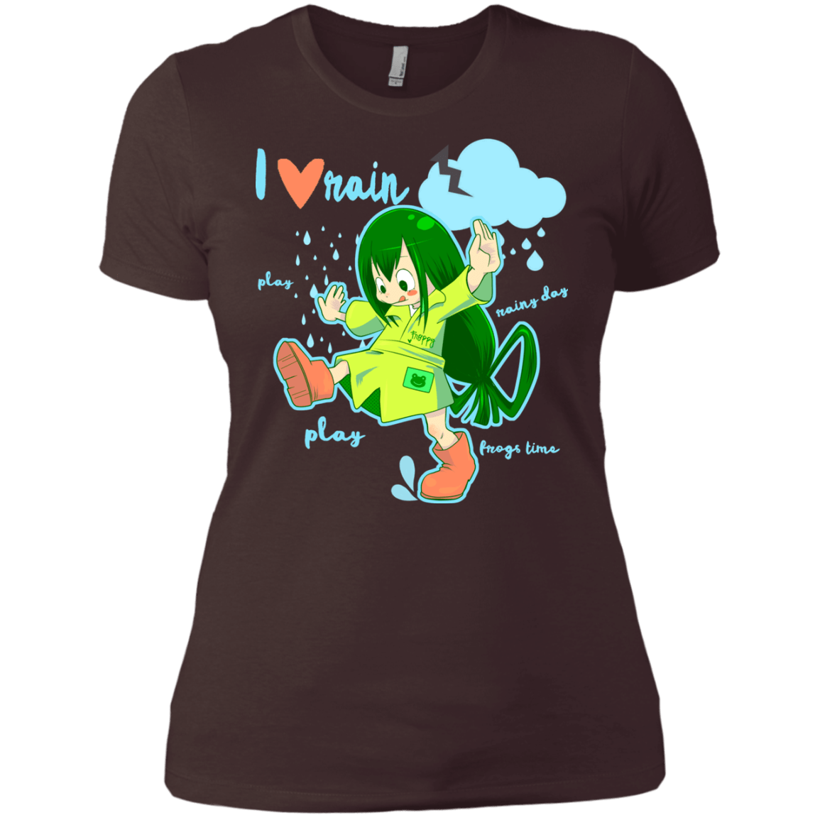 T-Shirts Dark Chocolate / X-Small Rainy Day Women's Premium T-Shirt