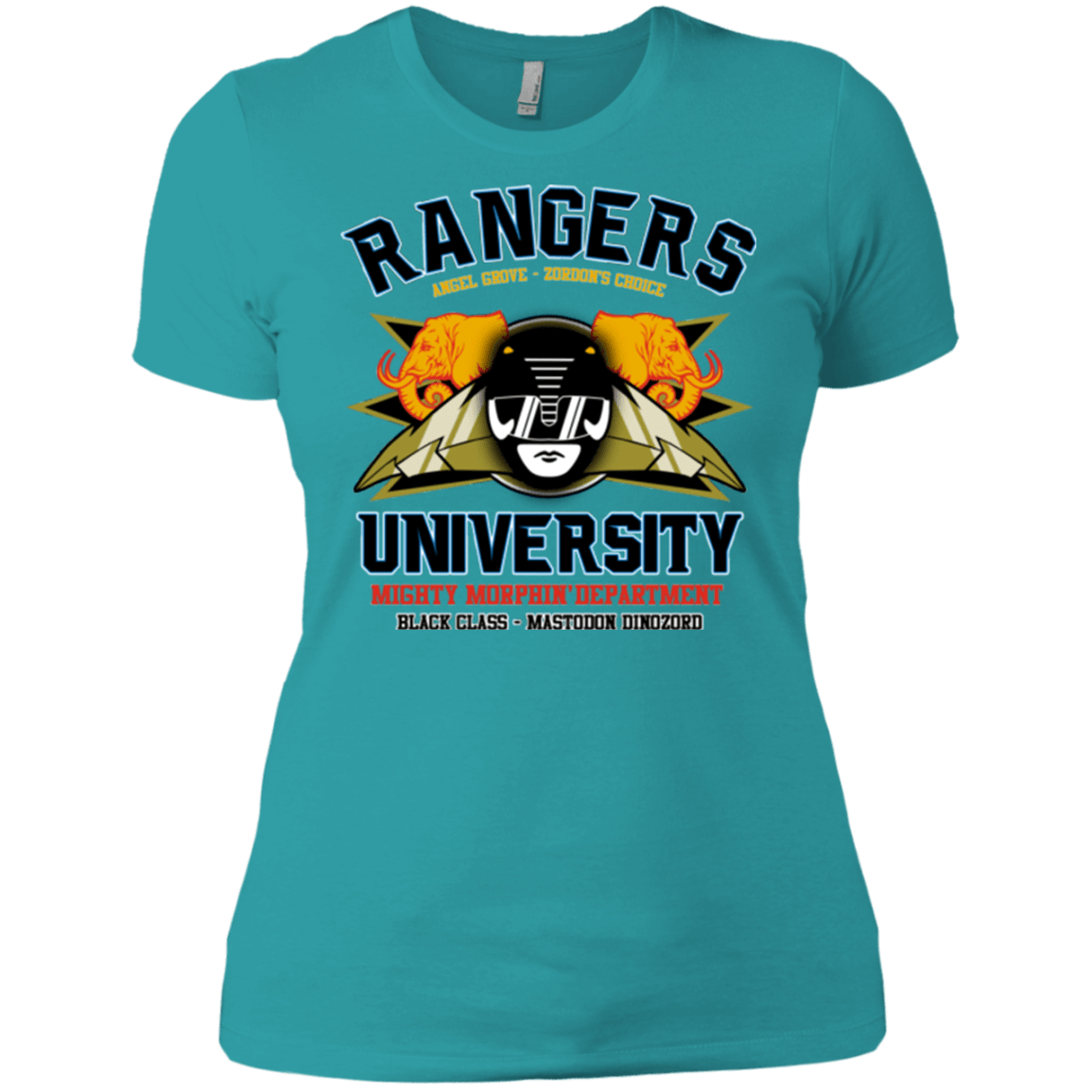 T-Shirts Tahiti Blue / X-Small Rangers U Black Ranger Women's Premium T-Shirt