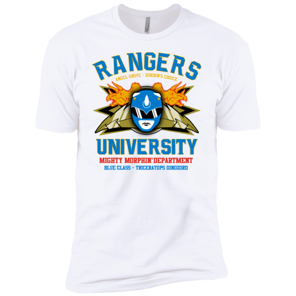 T-Shirts White / YXS Rangers U Blue Ranger Boys Premium T-Shirt