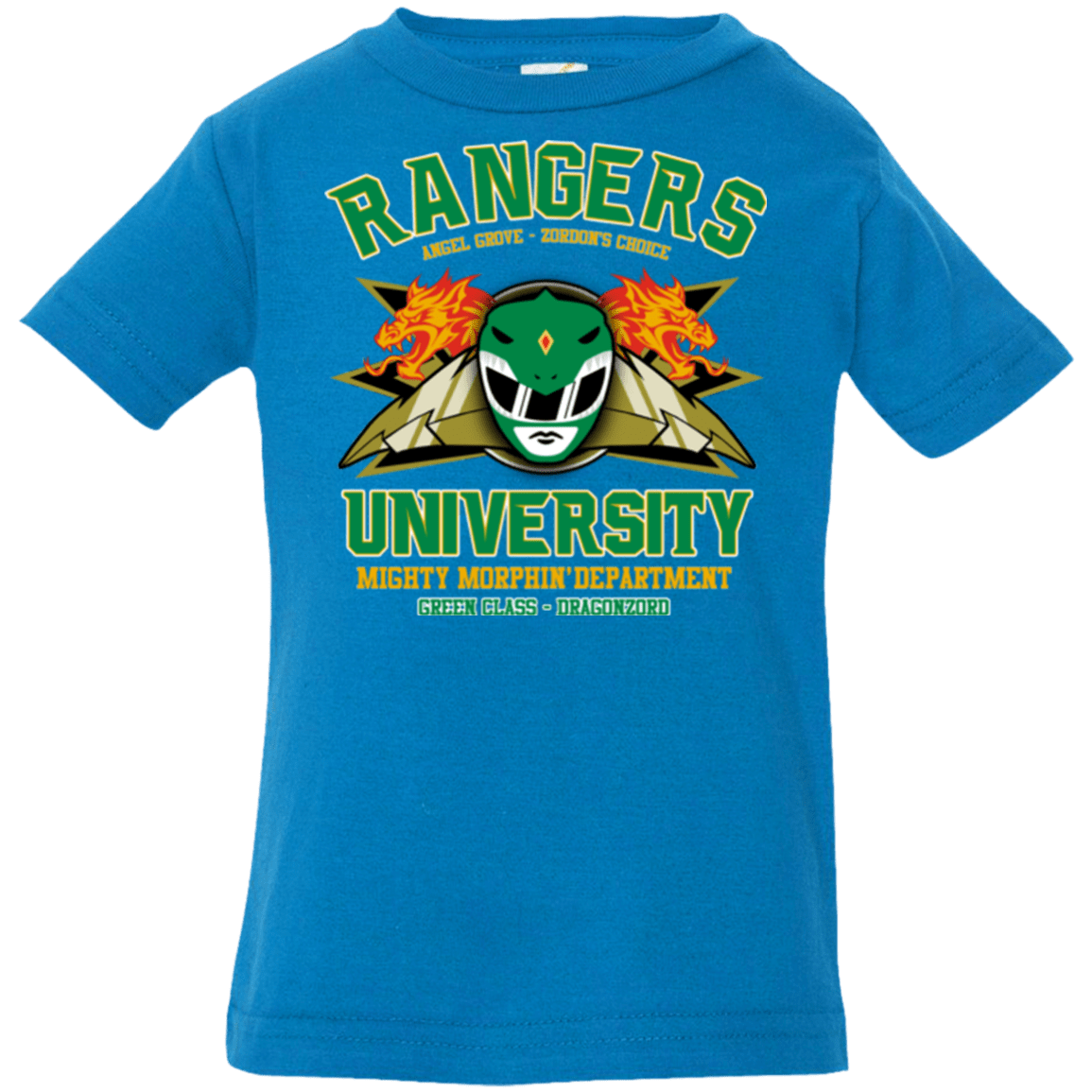 T-Shirts Cobalt / 6 Months Rangers U Green Ranger Infant PremiumT-Shirt