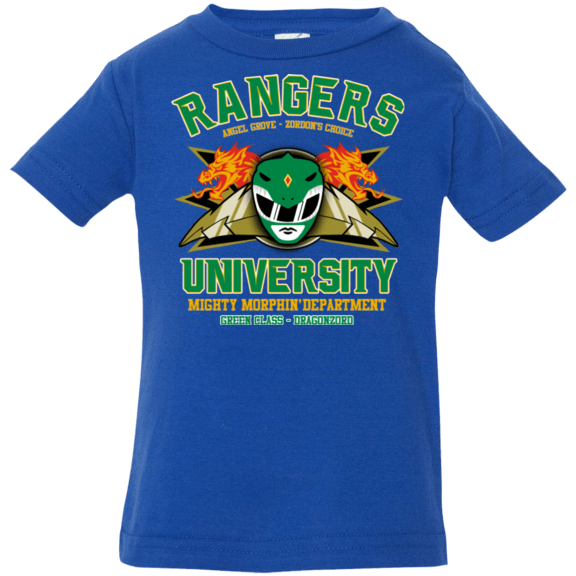 T-Shirts Royal / 6 Months Rangers U Green Ranger Infant PremiumT-Shirt