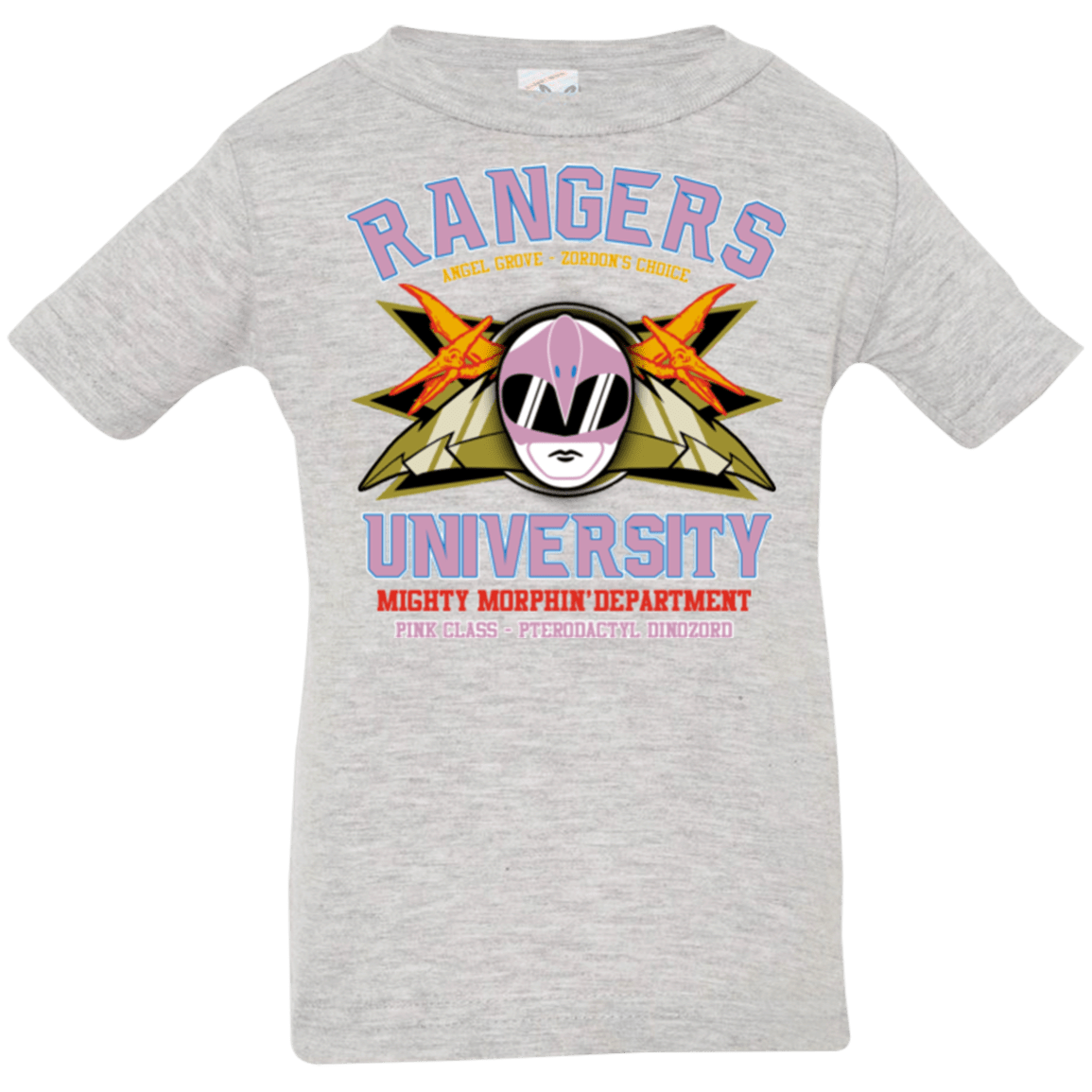 T-Shirts Heather / 6 Months Rangers U Pink Ranger Infant PremiumT-Shirt