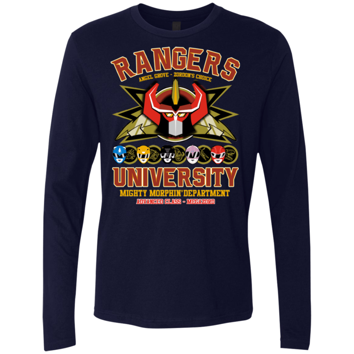 T-Shirts Midnight Navy / Small RANGERS U Ultimate Men's Premium Long Sleeve