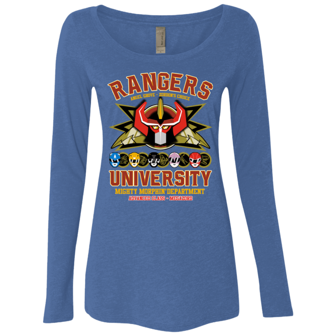T-Shirts Vintage Royal / Small RANGERS U Ultimate Women's Triblend Long Sleeve Shirt