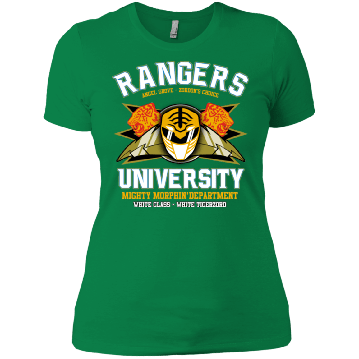 T-Shirts Kelly Green / X-Small Rangers U White Ranger Women's Premium T-Shirt