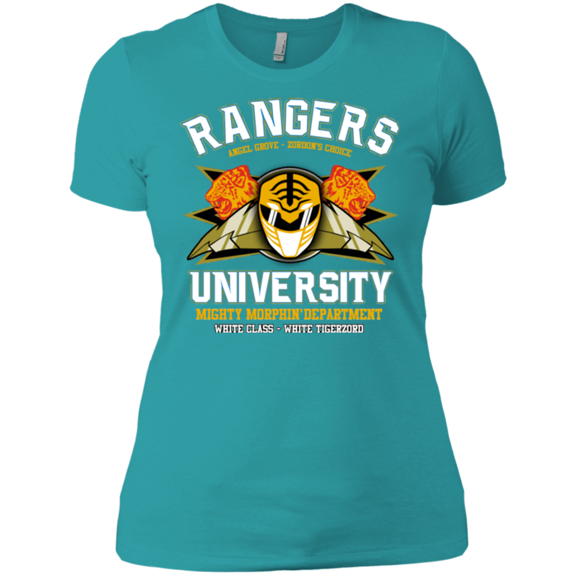 T-Shirts Tahiti Blue / X-Small Rangers U White Ranger Women's Premium T-Shirt