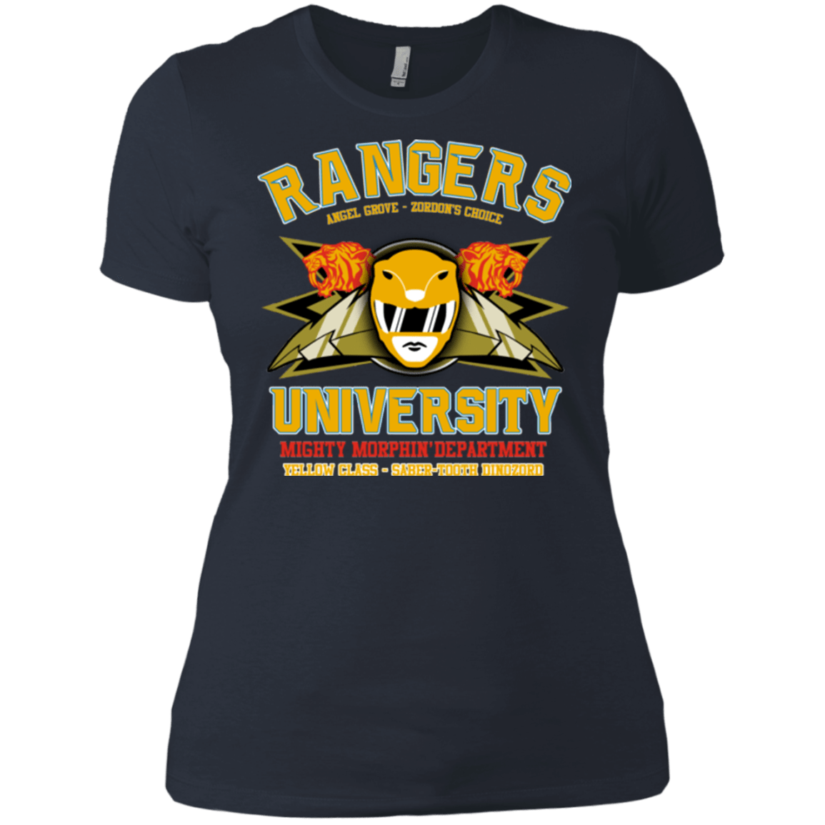 T-Shirts Indigo / X-Small Rangers U Yellow Ranger Women's Premium T-Shirt