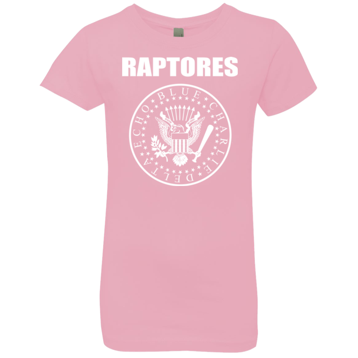 T-Shirts Light Pink / YXS Raptores Girls Premium T-Shirt