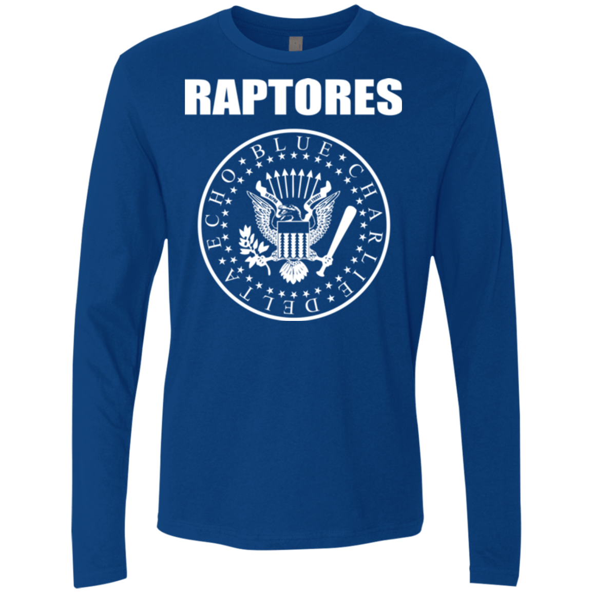 T-Shirts Royal / Small Raptores Men's Premium Long Sleeve