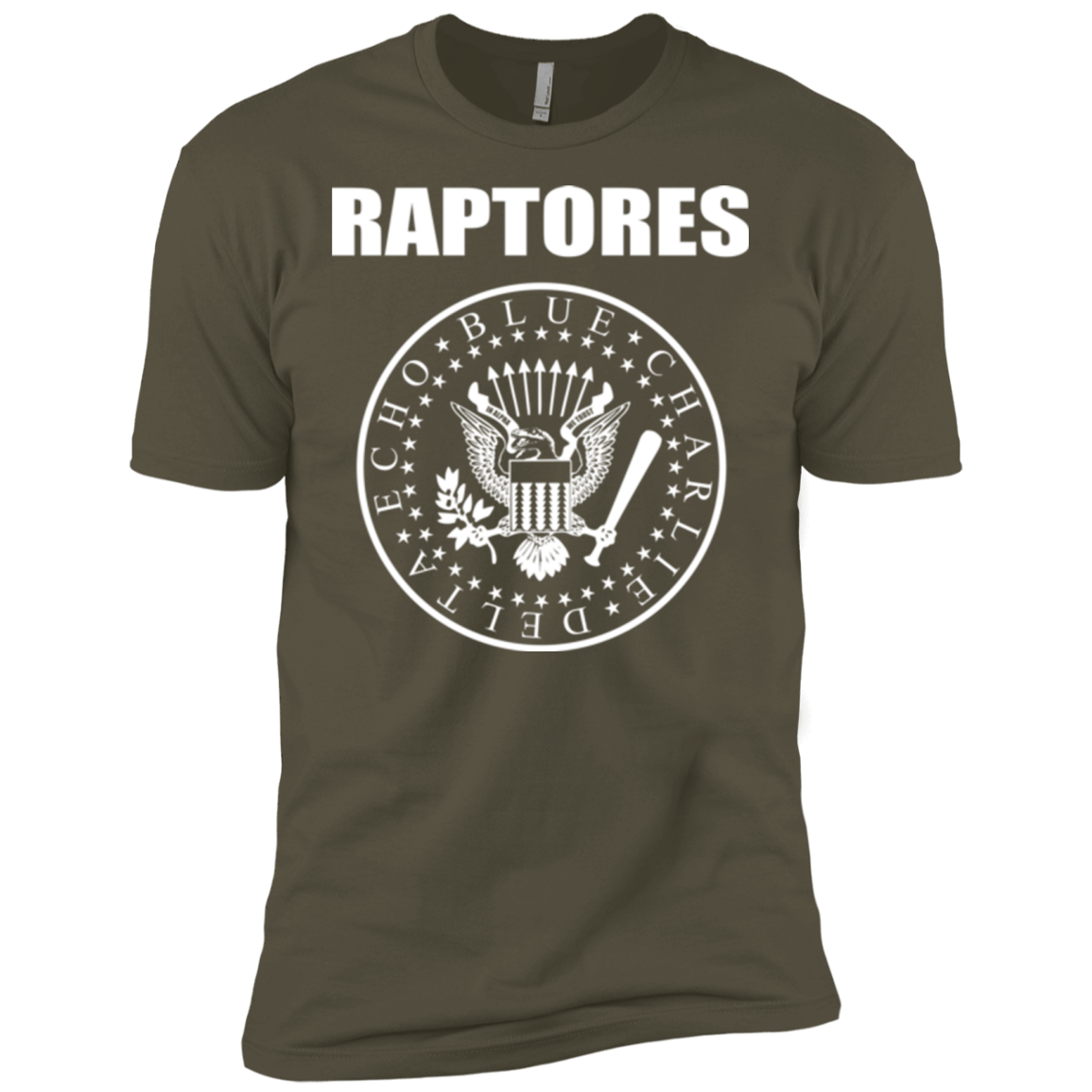 T-Shirts Military Green / X-Small Raptores Men's Premium T-Shirt