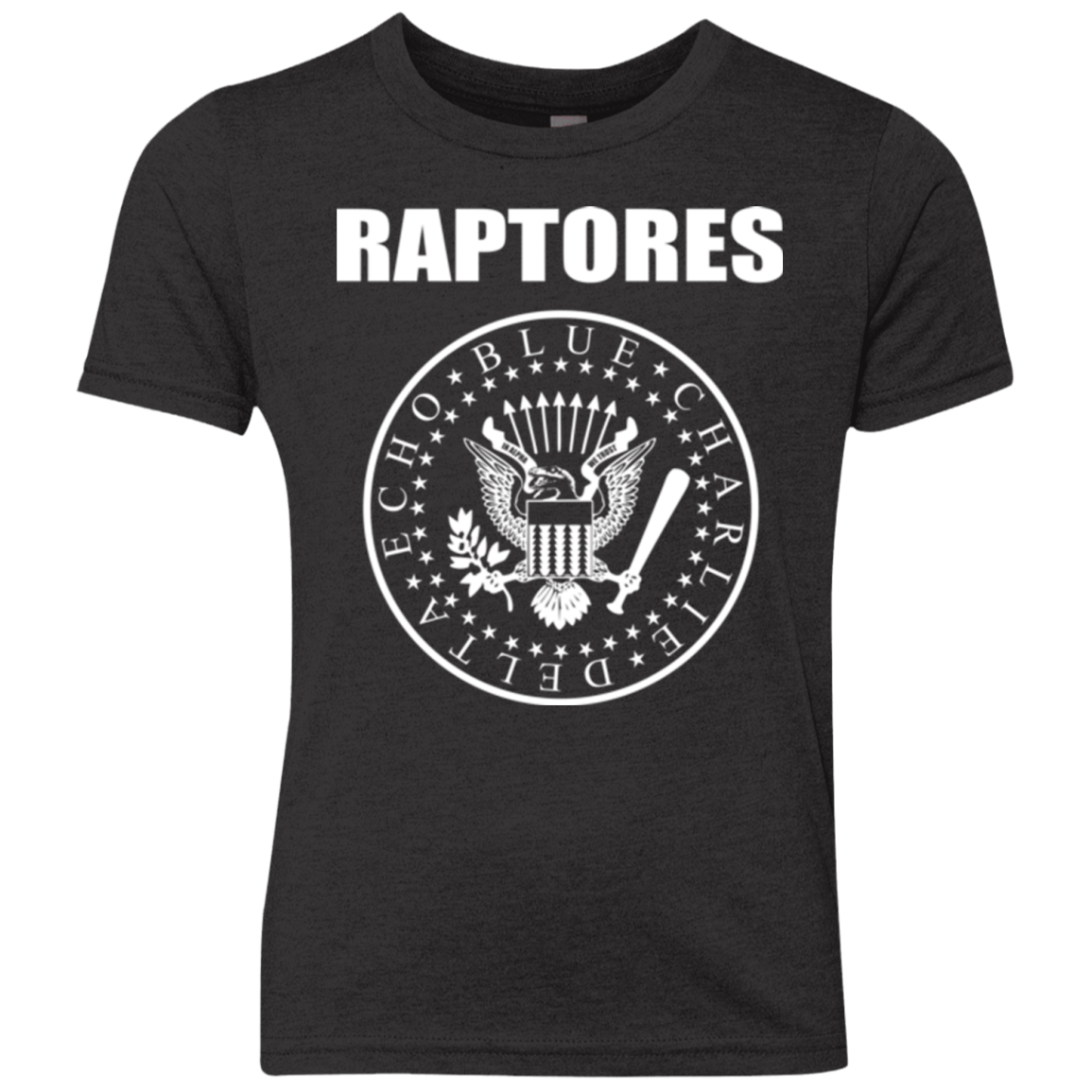 T-Shirts Vintage Black / YXS Raptores Youth Triblend T-Shirt
