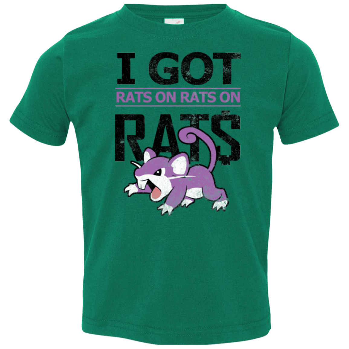 T-Shirts Kelly / 2T Rats on rats on rats Toddler Premium T-Shirt