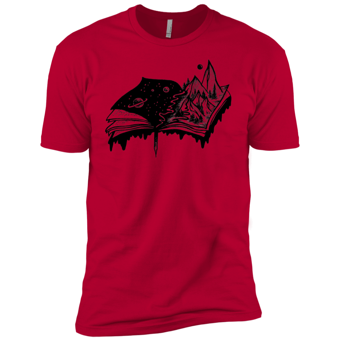 T-Shirts Red / YXS Reading is Life Boys Premium T-Shirt