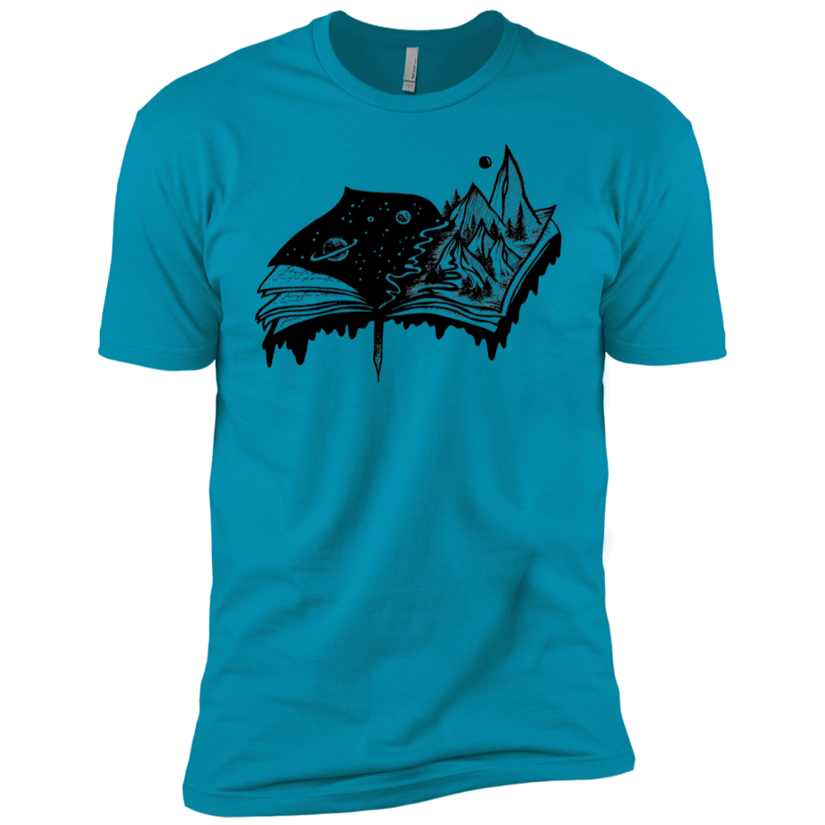 T-Shirts Turquoise / YXS Reading is Life Boys Premium T-Shirt