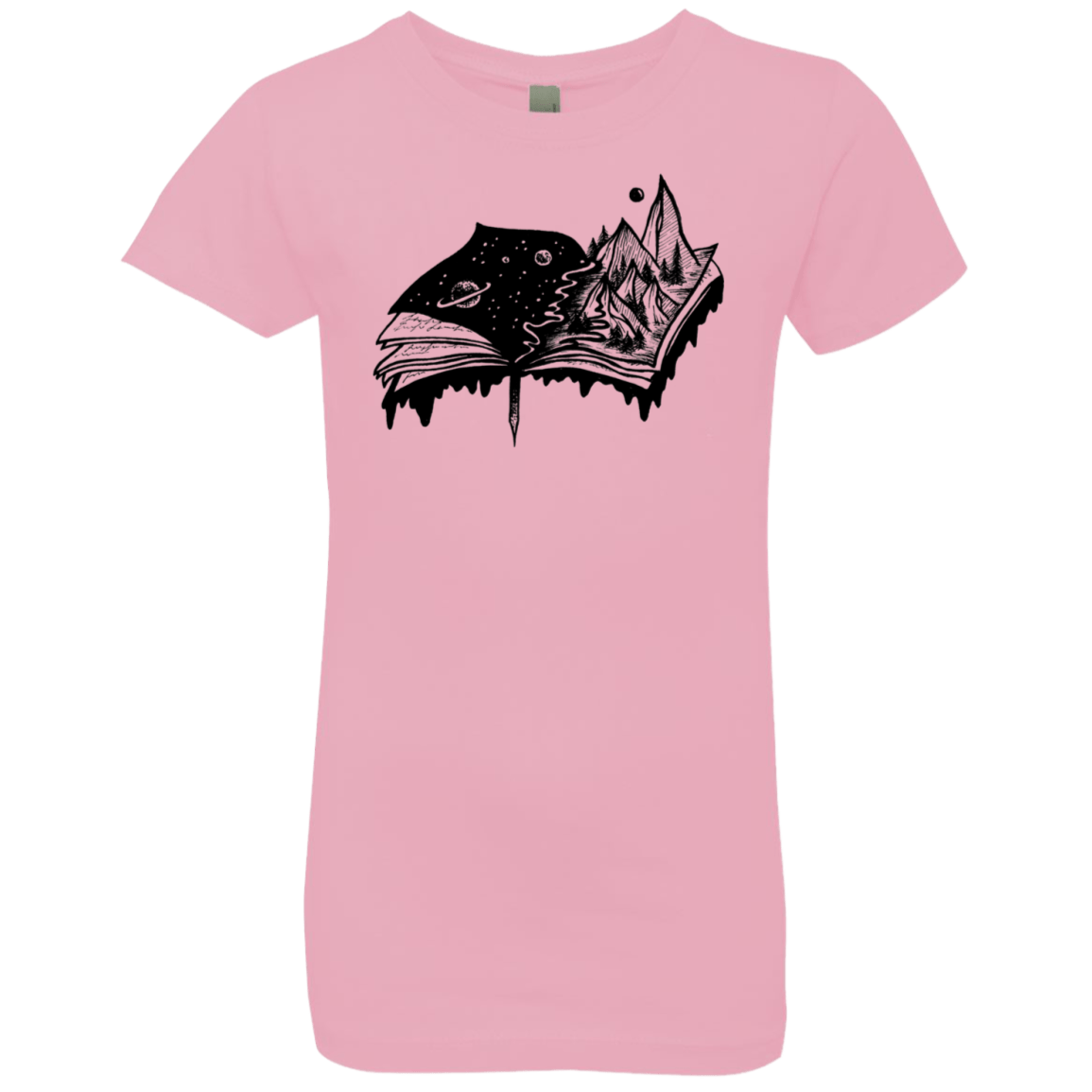 T-Shirts Light Pink / YXS Reading is Life Girls Premium T-Shirt
